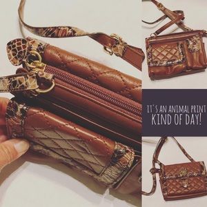 Sharif 1827 animal crossbody